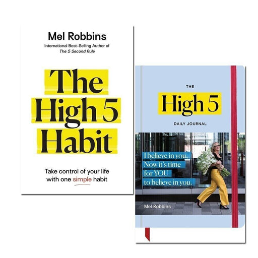 Mel Robbins Collection 2 Books Set (The High 5 Habit, High 5 Daily Journal) - The Book Bundle