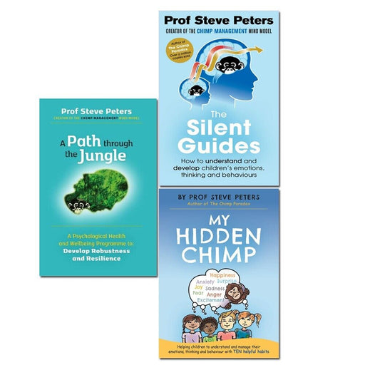 Prof Steve Peters Collection 3 Books A Path through the Jungle, My Hidden Chimp - The Book Bundle