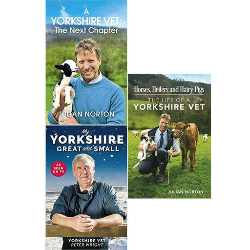 Julian Norton 3 Books Collection Set Rural Life Humour & Veterinary Medicine - The Book Bundle