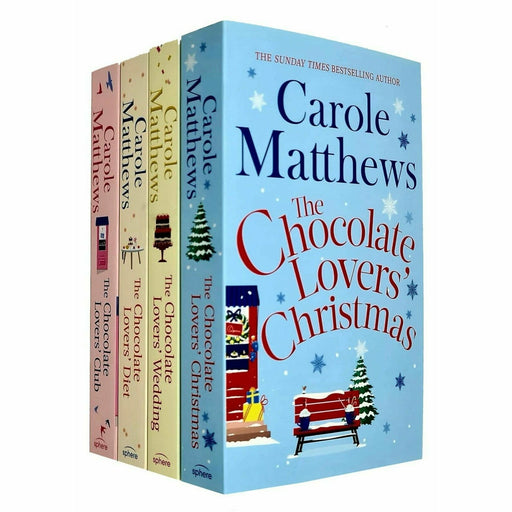 Carole Matthews Chocolate Lovers Series 4 Books Collection Set Christmas NEW - The Book Bundle