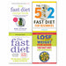 Fast Diet Collection 4 Books Set Fast Diet Recipe, 5: 2 Fast Diet, Fast Diet For Beginners Set - The Book Bundle