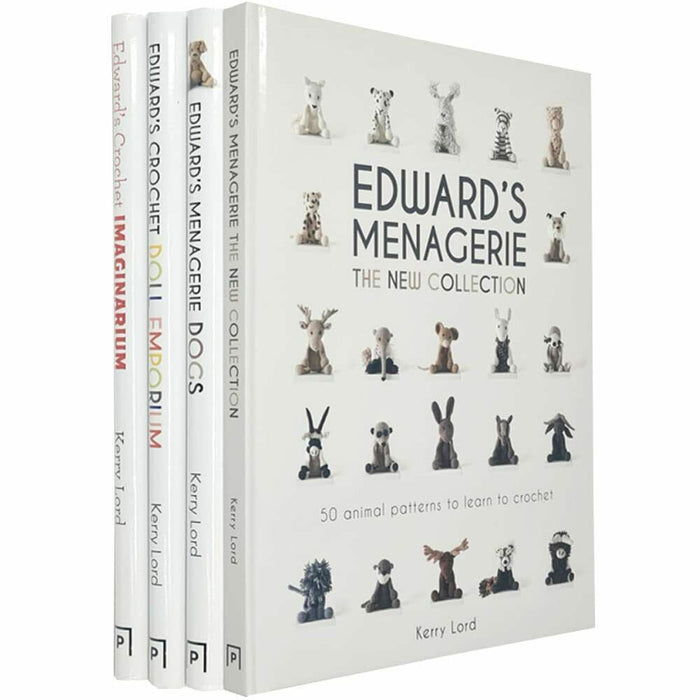 Kerry Lord Collection 4 Books Set (Edward's Menagerie, Edward's Crochet) - The Book Bundle
