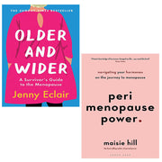 Older and Wider Jenny Eclair, Perimenopause Power 2 Books Collection Set - The Book Bundle