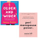 Older and Wider Jenny Eclair, Perimenopause Power 2 Books Collection Set - The Book Bundle