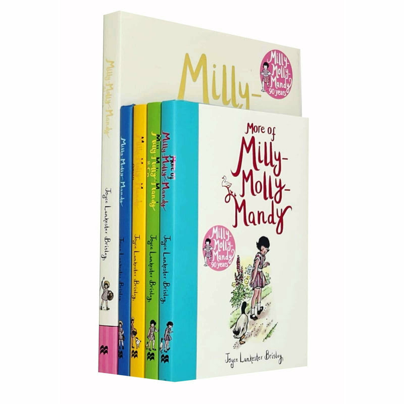 Milly Molly Mandy Collection 5 Books Set by Joyce Lankester Brisley NEW - The Book Bundle