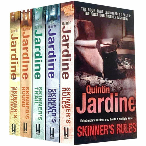 Bob Skinner Series 5 Books Collection Set by Quintin Jardine Skinner - The Book Bundle