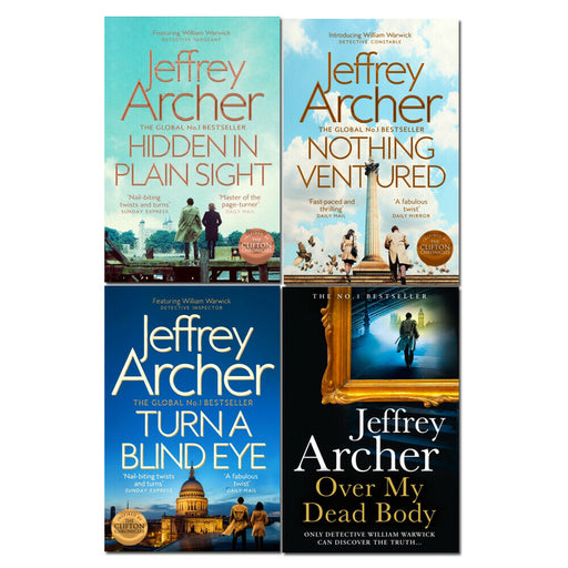 William Warwick Novels Series 4 Books Collection Set by Jeffrey Archer Pack - The Book Bundle