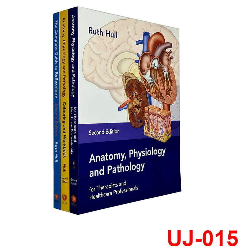 Ruth Hull 3 books collection set (Complete Guide to Reflexology, Anatomy,Physiology) - The Book Bundle