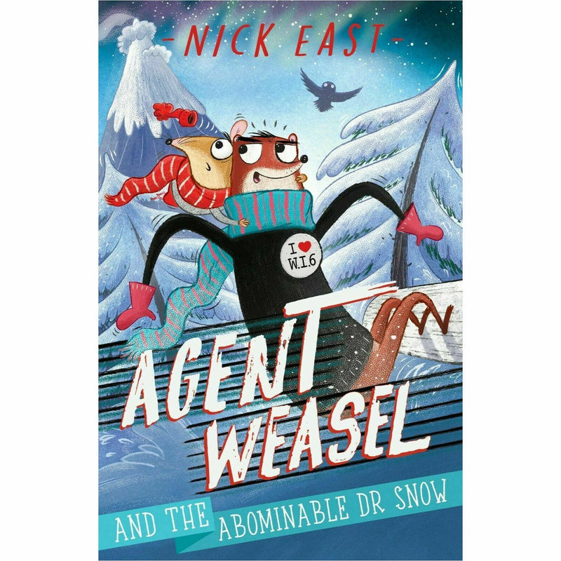 Agent Weasel Series Books 1 - 3 Collection Box Set by Nick East (Fiendish Fox Gang, Abominable Dr Snow & Robber King) - The Book Bundle