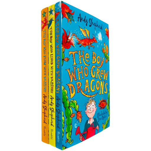 The Boy Who Grew Dragons Series 3 Books Collection Set by Andy Shepherd - The Book Bundle
