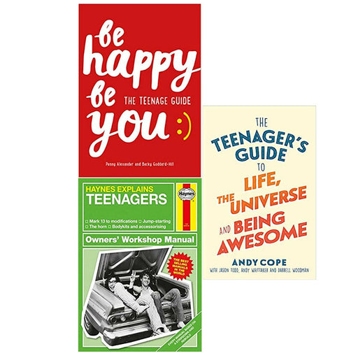 Teenager’s Guide to Life,Be Happy Be You,Teenagers 3 Books Collection Set - The Book Bundle