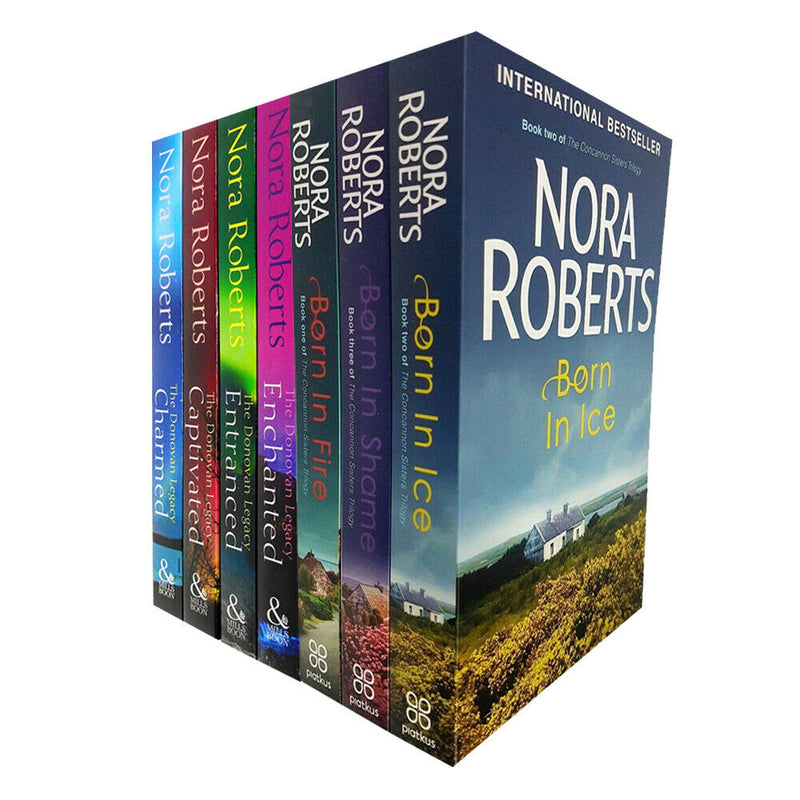 Nora Roberts 7 Books Collection Set Concannon Sisters and Donovan Legacy Series - The Book Bundle