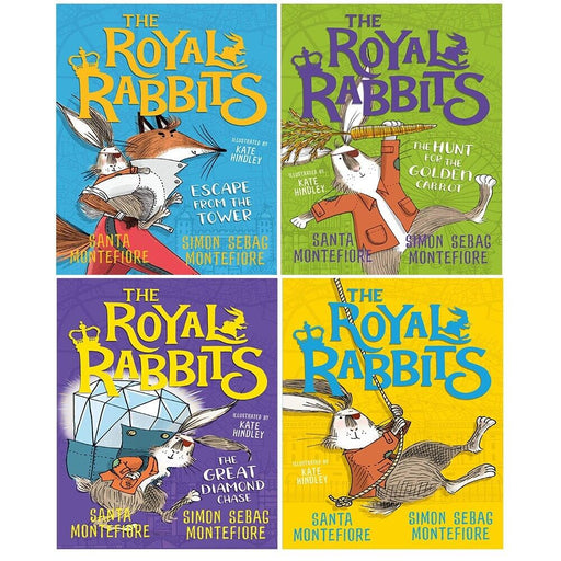 Royal Rabbits Collection 4 Books Se by Santa Montefiore Great Diamond Chase - The Book Bundle