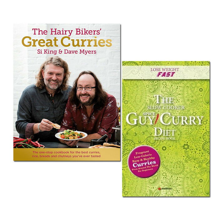 Hairy Bikers' Great Curries, Slow Cooker Spice-Guy Curry Diet Recipe 2 Books Set - The Book Bundle