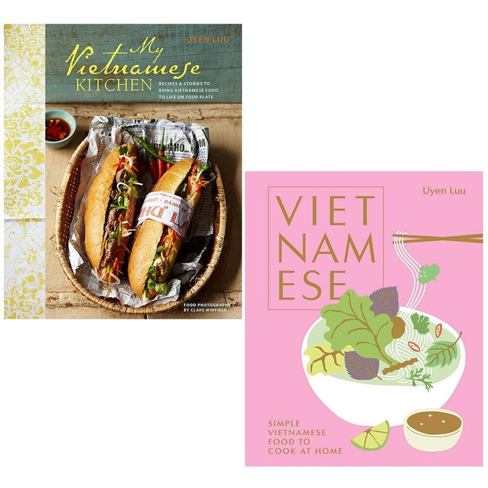 Uyen Luu Collection 2 Books Set Vietnamese, My Vietnamese Kitchen - The Book Bundle