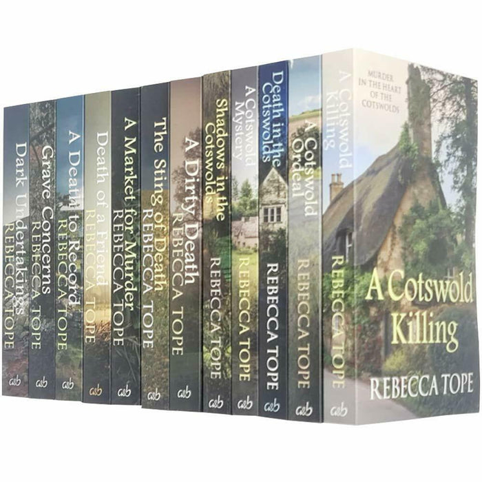Rebecca Tope Cotswold Mystery Series  12 Books Collection Set - The Book Bundle