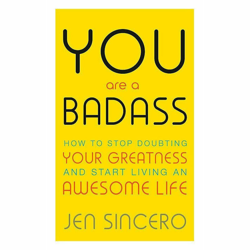 Jen Sincero 2 Books Collection Set You Are a Badass, Badass Habits Paperback NEW - The Book Bundle
