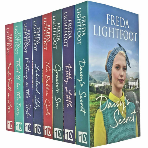 Freda Lightfoot Lakeland Sagas, A Champion Street Market Saga Series 8 Books Set - The Book Bundle