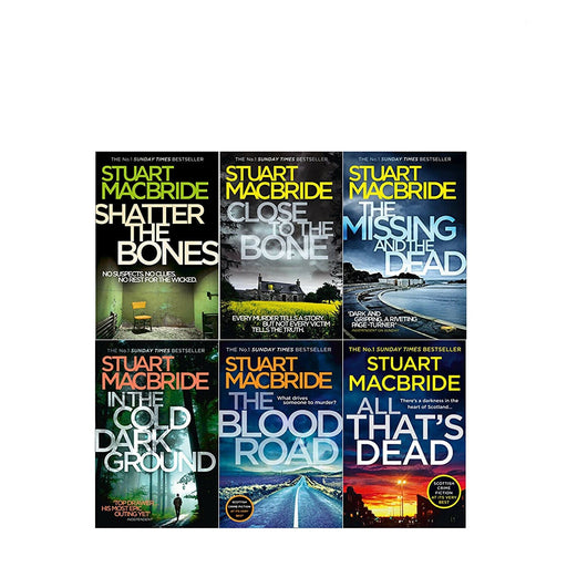 Logan McRae 7-12 6 Books Collection Set   Shatter the Bones, Close to the Bone, The Missing and the Dead - The Book Bundle