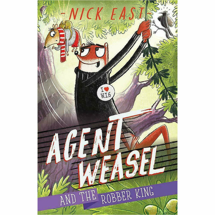 Agent Weasel Series Books 1 - 3 Collection Box Set by Nick East (Fiendish Fox Gang, Abominable Dr Snow & Robber King) - The Book Bundle