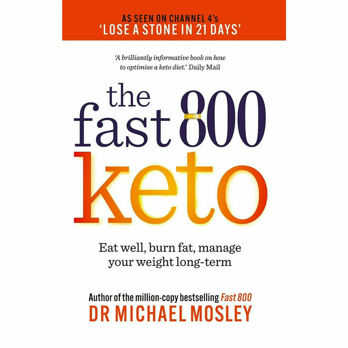 Fast 800 Keto,Nom Nom Fast 800,KETOFAST,Lose Weight For Good 4 Books Set - The Book Bundle