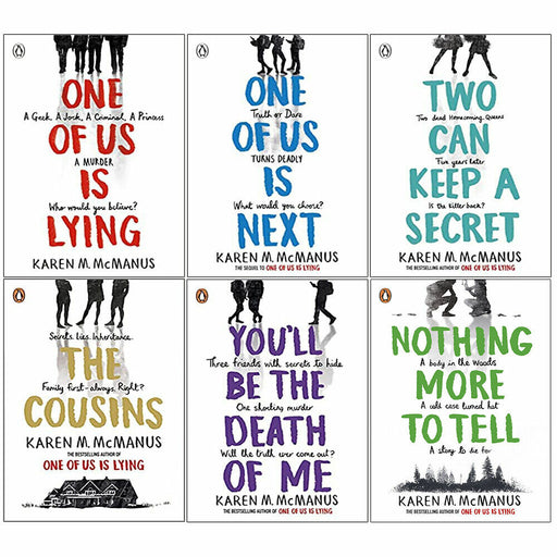Karen M McManus Collection 6 Books Set One Of Us Is Lying, Nothing More to Tell - The Book Bundle