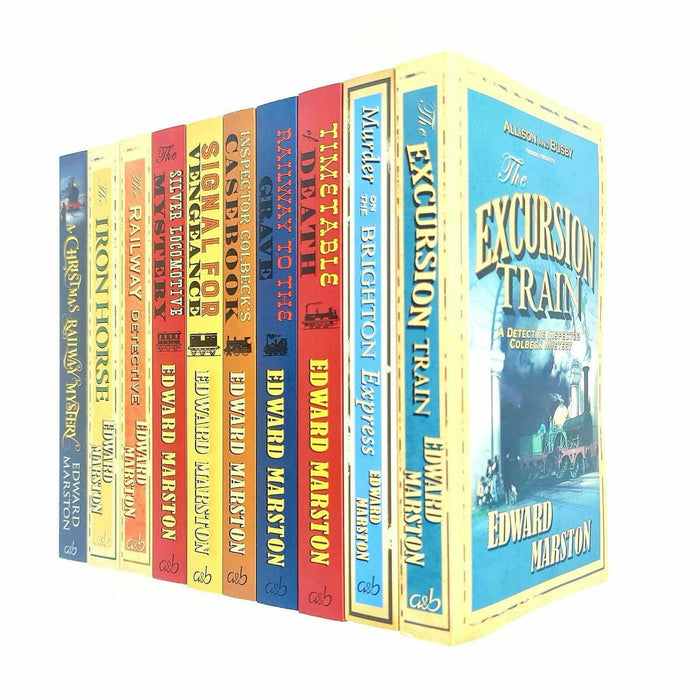 Edward Marston The Railway Detective Series 10 Books Collection Set - The Book Bundle