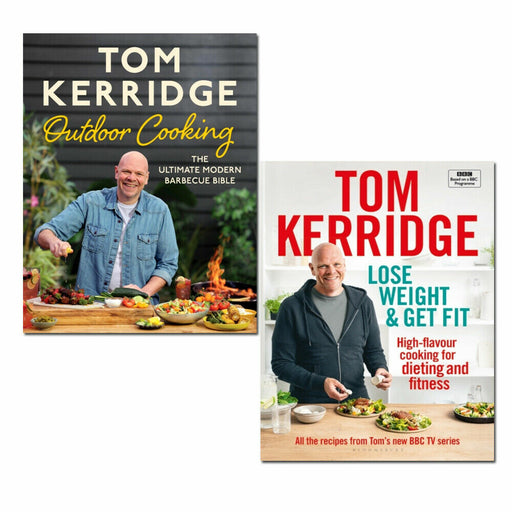 Tom Kerridge 2 Books Collection Set Lose Weight & Get Fit, Outdoor Cooking - The Book Bundle