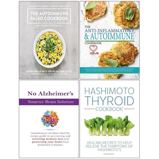 Autoimmune Paleo, Anti-Inflammatory, No Alzheimer's, Hashimoto Thyroid 4 Books Set - The Book Bundle
