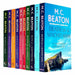 Hamish Macbeth Series M C Beaton 10 Books Collection Set Death of a Macho Man - The Book Bundle
