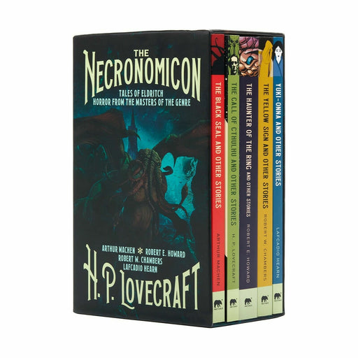 The Necronomicon Collection 5 Books Box Set Haunter of the Ring & Other Stories - The Book Bundle