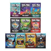 Dog Man : The Supa Buddies Mega Collection 1 - 10 Books Box Set by Dav Pilkey - The Book Bundle