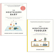 Simone Davies Collection 2 Books Collection Set Montessori Toddler, Montessori Baby - The Book Bundle