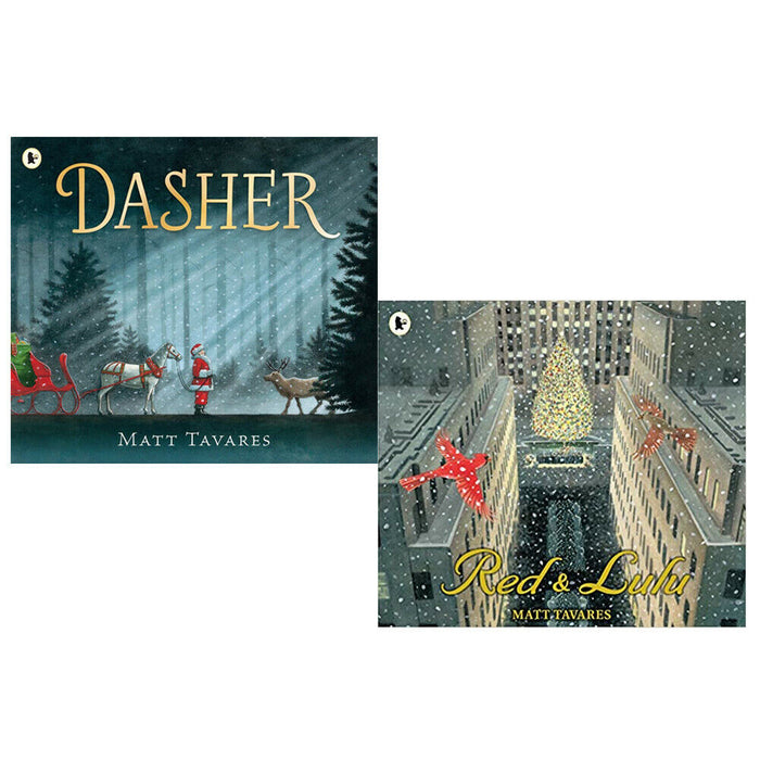 Matt Tavares 2 Books Collection Set Dasher, Red and Lulu - The Book Bundle