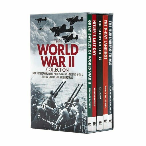 The World War II Collection 5 Books Box Set The Nuremberg Trials, D-Day Landing - The Book Bundle