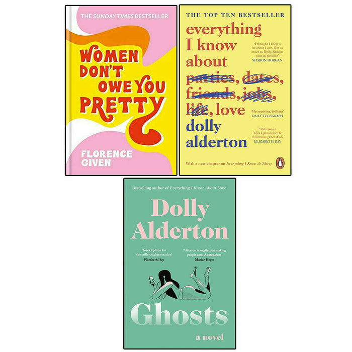 Women Don't, Everything, Ghosts 3 Books Collection Set - The Book Bundle