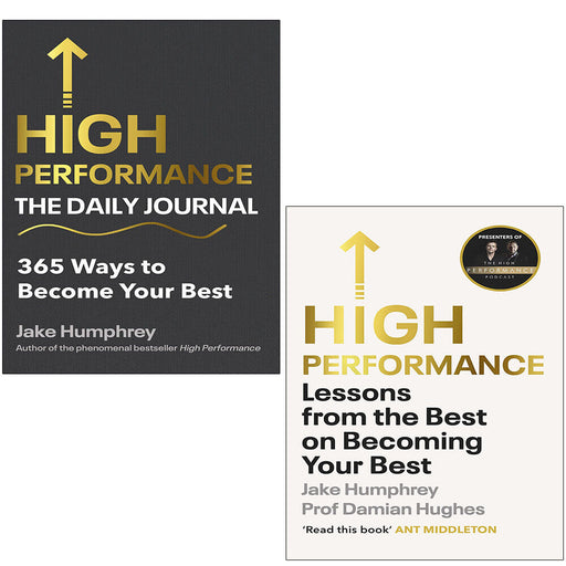 Jake Humphrey Collection 2 Books Set (High Performance, High Performance The Daily Journal) - The Book Bundle