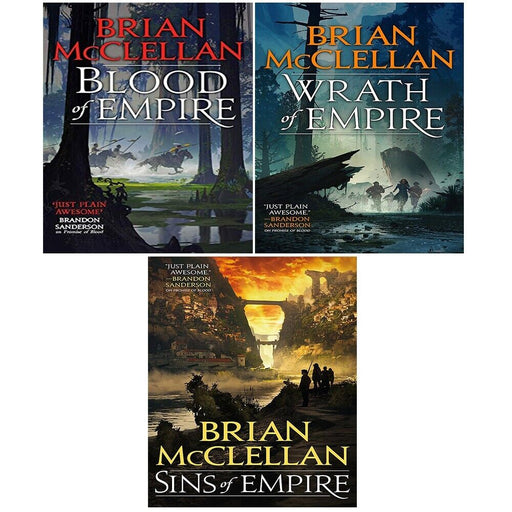 Gods of Blood and Powder Series Collection 3 Books Set by Brian McClellan - The Book Bundle