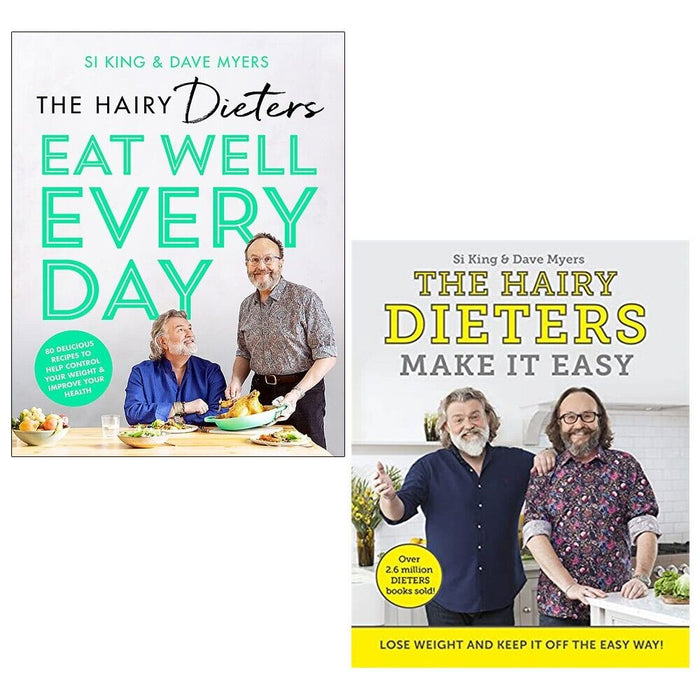 Hairy Dieters Eat Well Every Day, Hairy Dieters Make It Easy 2 Books Collection Set - The Book Bundle