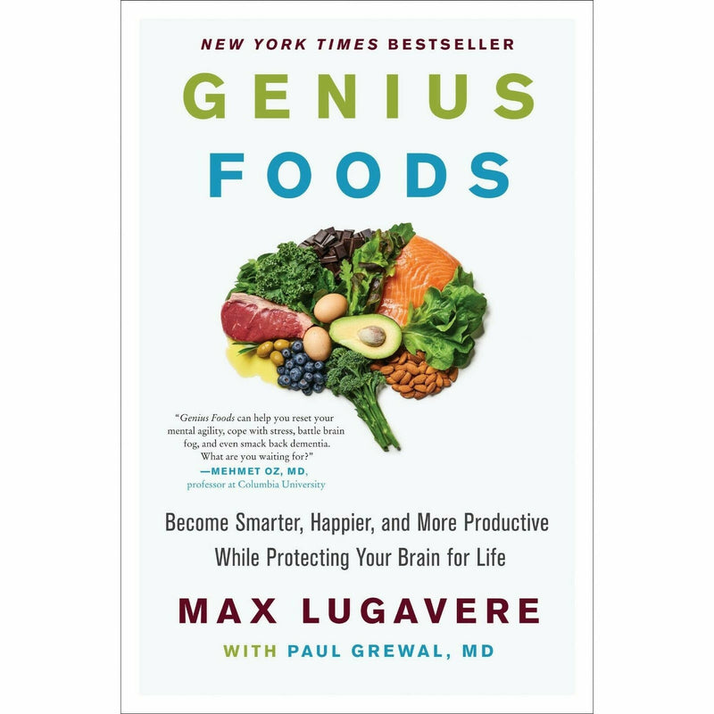 Brain Food, How Not, Genius Foods 3 Books Collection Set - The Book Bundle