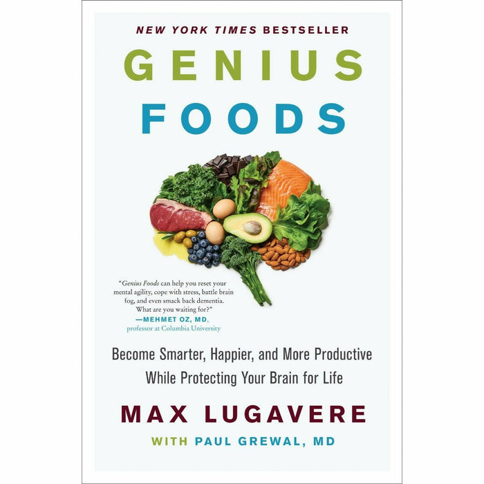 Brain Food, How Not, Genius Foods 3 Books Collection Set - The Book Bundle