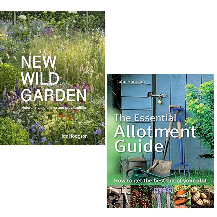 New Wild Garden,The Essential Allotment Guide, 2 Collection book Set - The Book Bundle