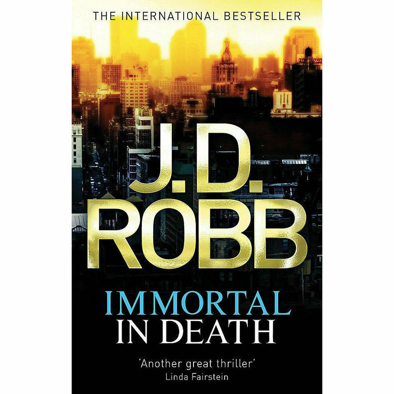 J. D. Robb 4 Books Collection Set Immortal In  (Death, Naked, Holiday, Leverage) - The Book Bundle