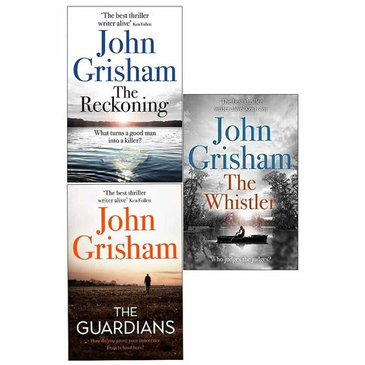 The Reckoning, The Guardians, The Whistler 3 Books Collection Set - The Book Bundle