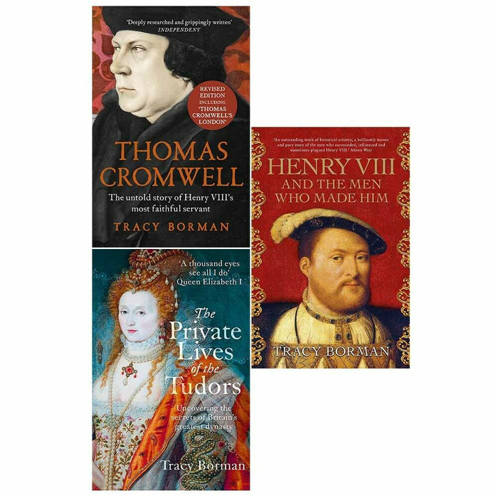 Thomas Cromwell, Private Lives of the Tudors, Henry VIII 3 Books Collection Set - The Book Bundle
