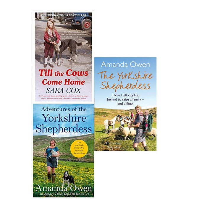 Till the Cows, Adventures, Yorkshire Shepherdess 3 Books Collection Set - The Book Bundle