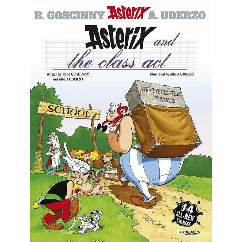 Asterix the Gaul Series 7 Collection 8 Books Set (31-38) (Asterix and the Actress, Class Act, The Falling Sky) - The Book Bundle