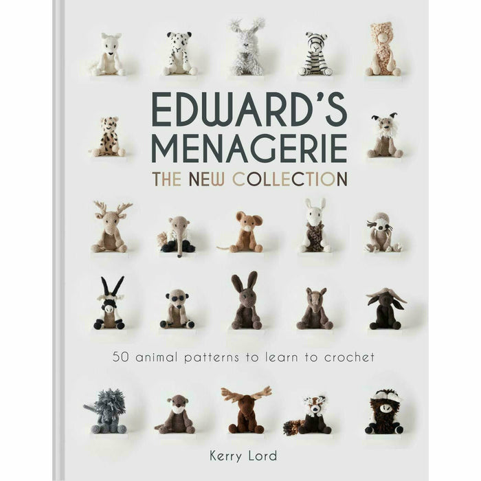 Kerry Lord Collection 4 Books Set (Edward's Menagerie, Edward's Crochet) - The Book Bundle