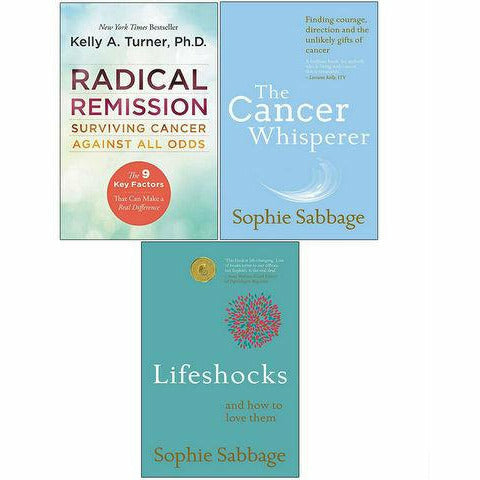 Radical Remission, The Cancer Whisperer & Lifeshocks 3 Books Collection Set NEW - The Book Bundle