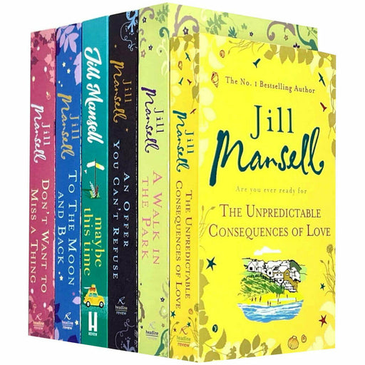 Jill Mansell Collection 6 Books Set Pack Unpredictable Consequences of Love - The Book Bundle